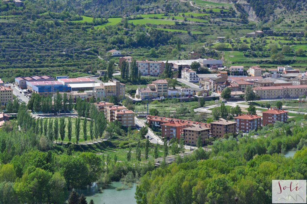 Hotel Sole Pobla de Segur Exteriér fotografie